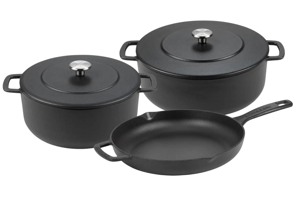 Gusseisen Pannenset