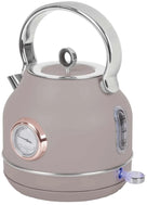 BerlingerHaus Wasserkocher Taupe - mit Thermometer - 1,7 Liter - 2200W
