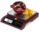 BerlingerHaus Küchenwaage Digital Bordeaux - Maximal 6 kg