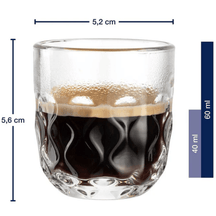 Leonardo Espressogläser - Gocce Due - 60 ml - 2 Stück