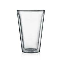 Bodum Doppeltwandige Latte Macchiato Gläser Kanne - Patentiertes Ventil - 400 ml - 6 Stück
