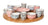 Cosy & Trendy Servierset (Servierplatte + Schalen) Delirio 14-teilig