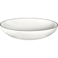 ASA Selection Tiefe Teller / Pastateller A Table Ligne Noire ø 22 cm - 4 Stück