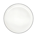 ASA Selection Frühstücksteller / Dessertteller A Table Ligne Noire ø 21 cm - 4 Stück