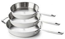 Beka Bratpfannenset Maestro 5-Ply 3-teilig Ø 20. 24 und 28 cm – geeignet für alle Wärmequellen – ohne Antihaftbeschichtung