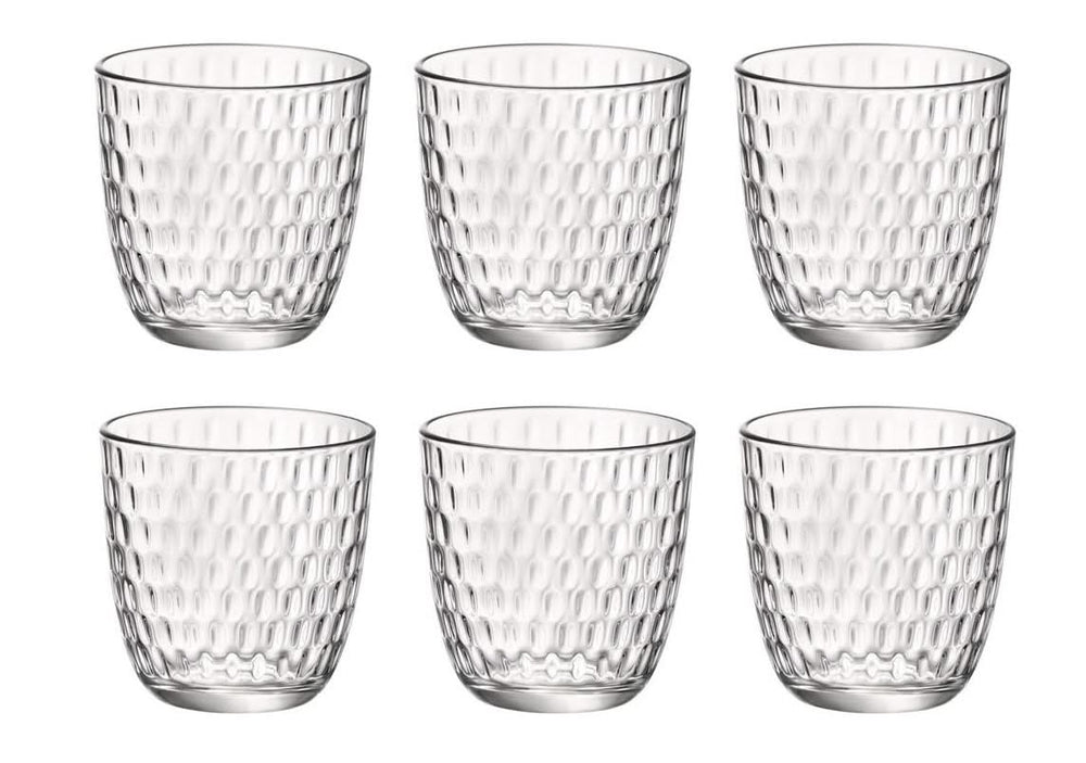 Bormioli Rocco Wassergläser Slot - Transparent - 290 ml - 6 Stück