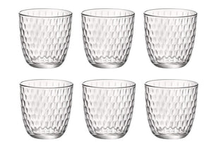 Bormioli Rocco Wassergläser Slot - Transparent - 290 ml - 6 Stück