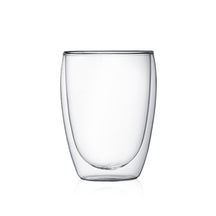 Bodum Doppeltwandige Kaffee- und Teegläser Pavina - Patentiertes Ventil - 320 ml - 2 Stück