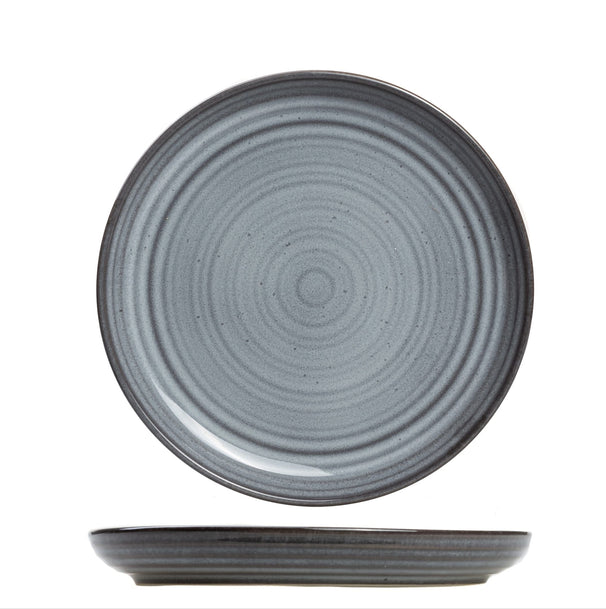 Cosy & Trendy Frühstücksteller / Dessertteller Kentucky Grey ø 22 cm - 4 Stück