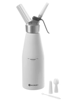 Hendi Sahnespender Weiß 250 ml