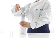 Hendi Sahnespender Weiß 500 ml + Sahnepatronen 10 Stück