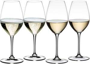 Riedel Champagnergläser / Weißweingläser Wine Friendly - 440 ml - 4 Stück