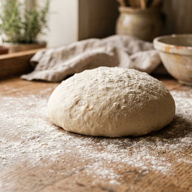 1 Stunde bei Zimmertemperatur vor dem Backen