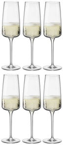 Bormioli Rocco Champagnergläser - Flöten - Nexo - 240 ml - 6 Stück