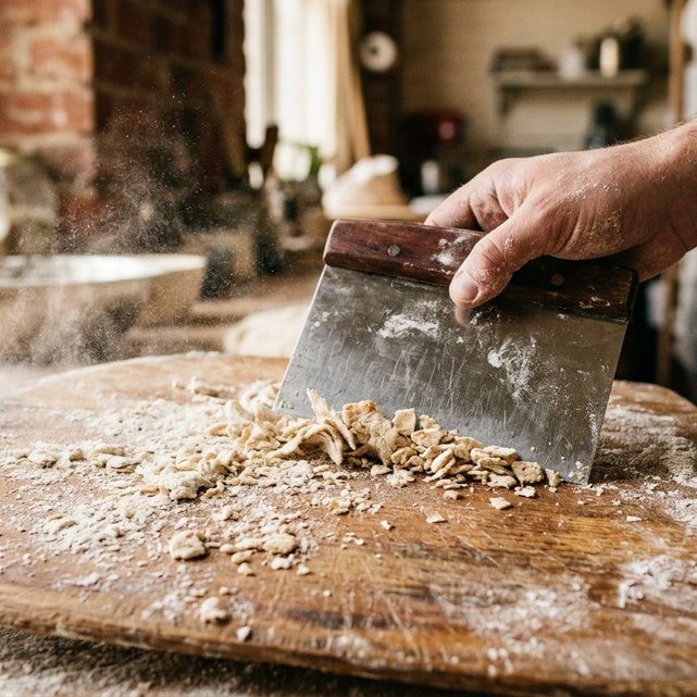 Holzschaufel: trocken reinigen