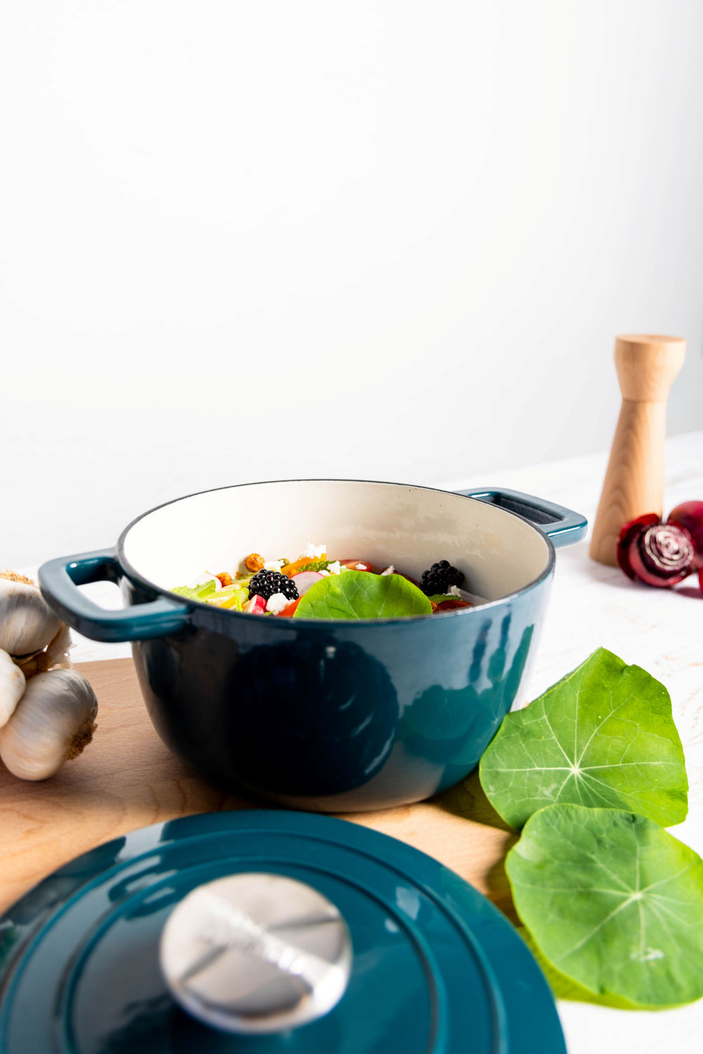 Cosy & Trendy Braadpan met deksel Fontestic Gietijzer Green Heron ø 20 cm / 2.7 Liter - sfeerbeeld 3