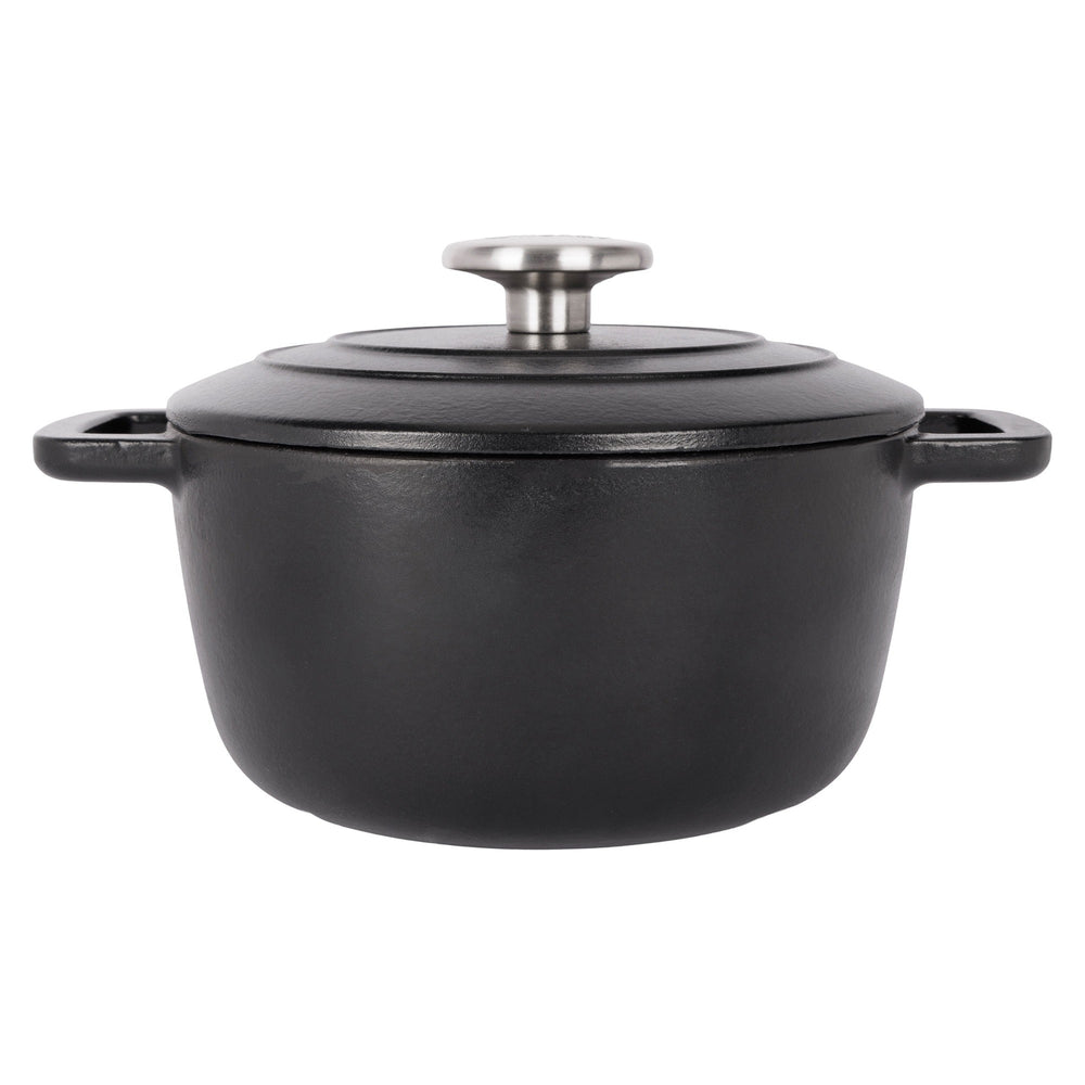 Cosy & Trendy Braadpan met deksel Fontestic Gietijzer Black ø 20 cm / 2.7 Liter