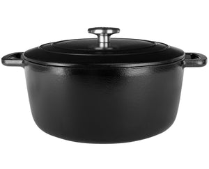 Cosy & Trendy Braadpan met deksel Fontestic Gietijzer Black ø 28 cm / 6.8 Liter