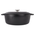 Cosy & Trendy Braadpan met deksel Fontestic Gietijzer Black Ovaal - 31 x 24 cm / 6 Liter