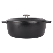 Cosy & Trendy Braadpan met deksel Fontestic Gietijzer Black Ovaal - 31 x 24 cm / 6 Liter