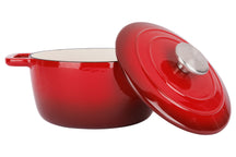 Cosy & Trendy Braadpan met deksel Fontestic Gietijzer Traditional Red ø 20 cm / 2.7 Liter - open