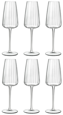 Luigi Bormioli Champagnergläser - Flöten - Speakeasies - 210 ml - 6er-Set
