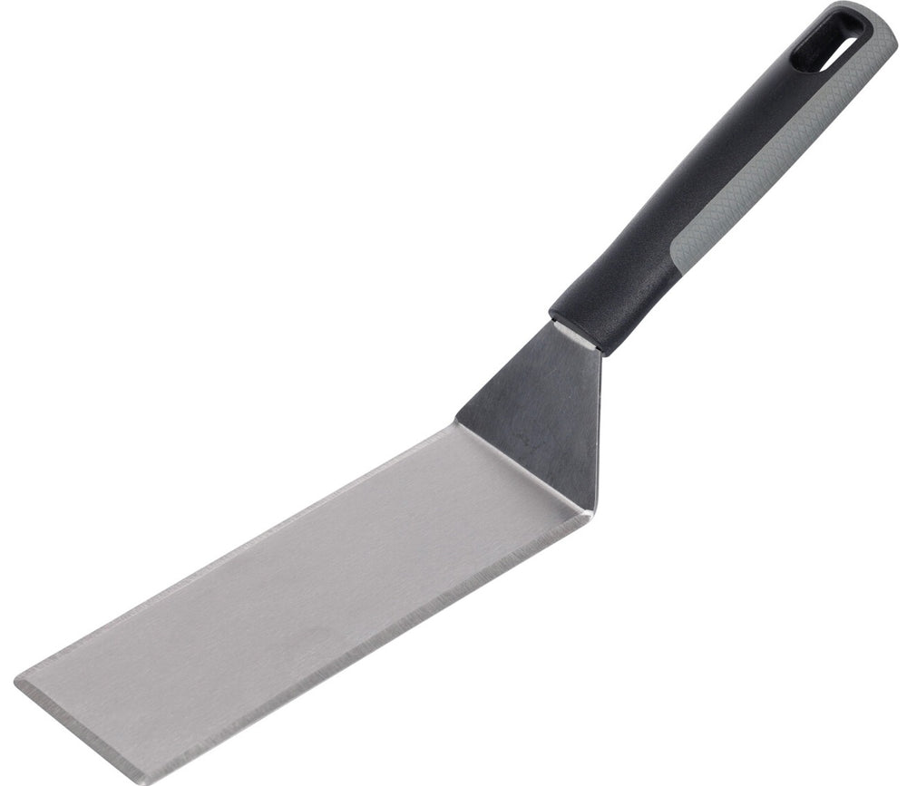 Cookinglife BBQ Spatel Fire & Flavour RVS 35 cm - Grillspatel Schwarz/Grau