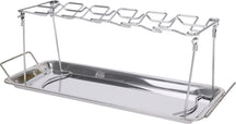 Cookinglife BBQ Hähnchenflügelhalter Fire & Flavour - Metall - Für 12 Stück Grillen