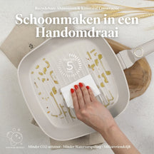 BerlingerHaus Bratpfannenset Matt Creme 3-Teilig - Bratpfanne ø 20 & 24 cm, Grillpfanne 28 cm - Geeignet für alle Wärmequellen