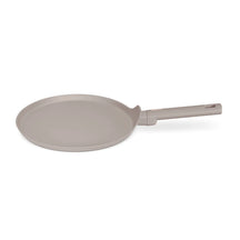 BerlingerHaus Pfannkuchenpfanne Taupe ø 28 cm - geeignet für alle Wärmequellen - Standard Antihaftbeschichtung