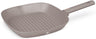BerlingerHaus Grillpfanne Matt Taupe 28 x 28 cm - geeignet für alle Wärmequellen - Standard Antihaftbeschichtung