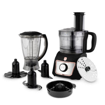 BerlingerHaus Küchenmaschine / Foodprocessor 8-in-1 Schwarz Roségold - 500W