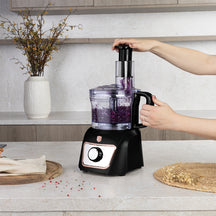 BerlingerHaus Küchenmaschine / Foodprocessor 8-in-1 Schwarz Roségold - 500W