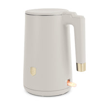 BerlingerHaus Wasserkocher Doppelwandig Matt Creme - 1.7 Liter - 1800W