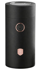 BerlingerHaus Elektrische Kaffeemühle / Kaffeebohnenmühle - Schwarz Roségold - 150W