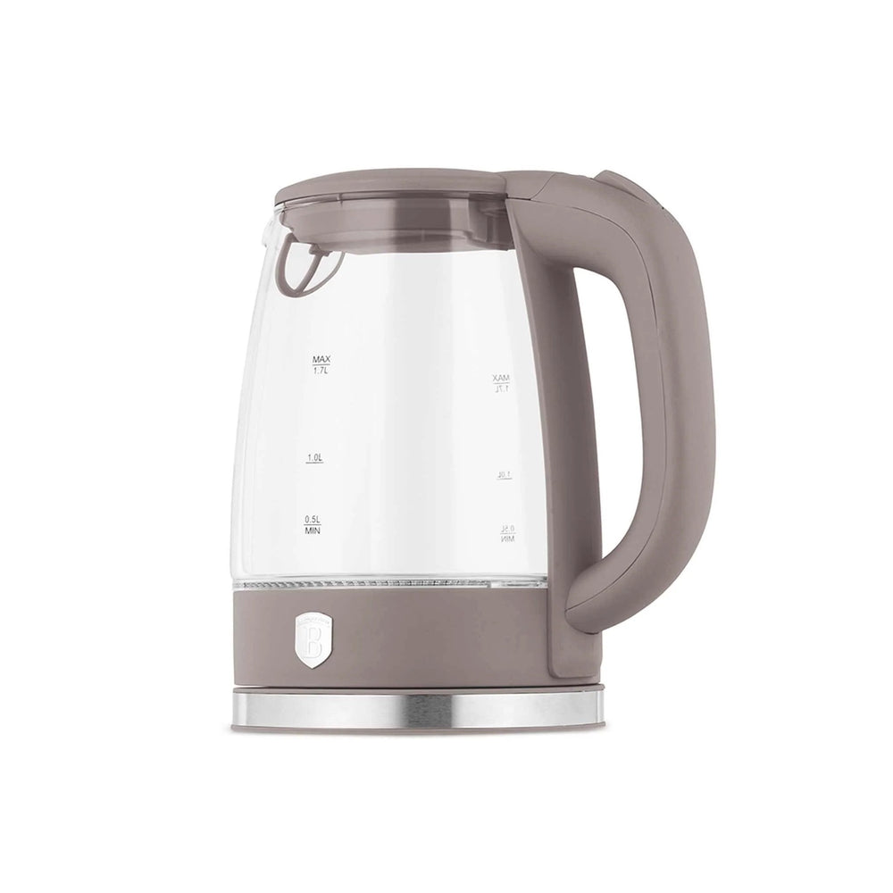 BerlingerHaus Wasserkocher Glas Taupe - 1.7 Liter - 2200W