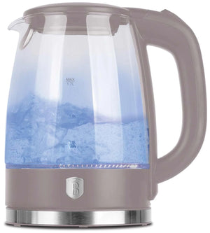 BerlingerHaus Wasserkocher Glas Taupe - 1.7 Liter - 2200W