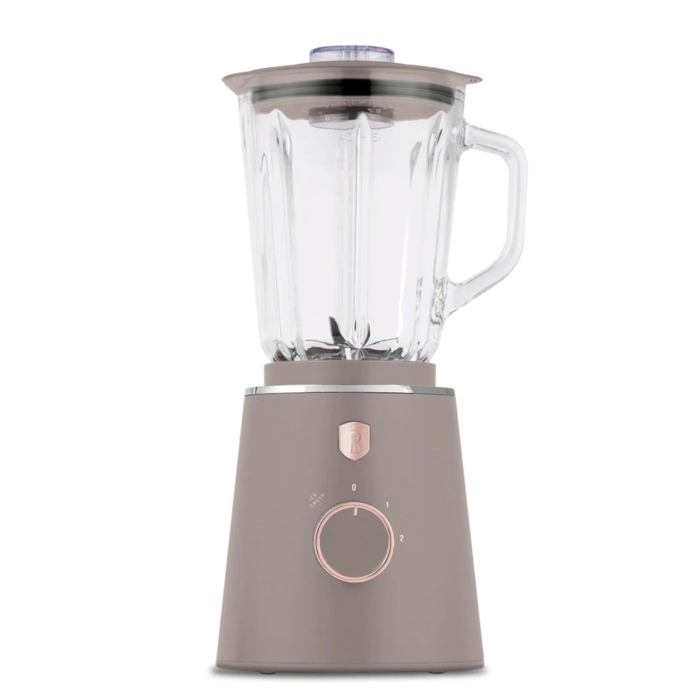 BerlingerHaus Standmixer Taupe - Glaskanne - 1,5 Liter - 1000W