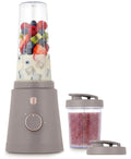 BerlingerHaus Smoothie-Maker to Go Matt Taupe - Inklusive 2 Becher - 320W