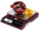 BerlingerHaus Küchenwaage Digital Bordeaux - Maximal 6 kg