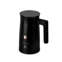 BerlingerHaus Elektrischer Milchaufschäumer 4-in-1 Schwarz Roségold - 160 ml