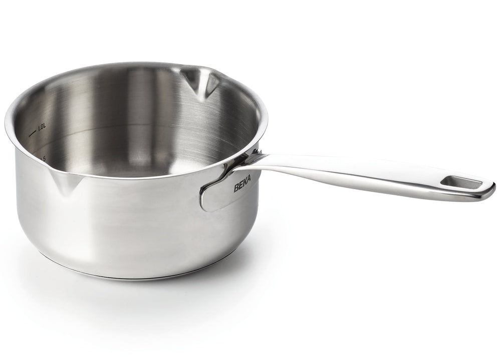 Beka Topfset Maestro 4-teilig - ohne Antihaftbeschichtung - geeignet für alle Wärmequellen (Kochpannen & Stielkasserolle)