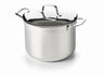 Beka Suppenpfanne Maestro RVS mit Deckel ø 24 cm / 7,4 Liter - geeignet für alle Wärmequellen