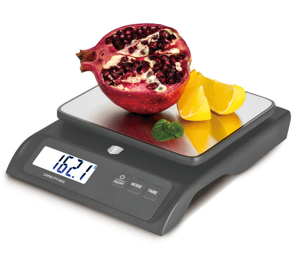 BerlingerHaus Küchenwaage Digital Anthrazit - Maximal 6 kg