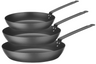 Blackwell Bratpfannenset Carbonstahl 3-teilig - ø 20, 24 & 28 cm - geeignet für alle Wärmequellen - ohne Antihaftbeschichtung