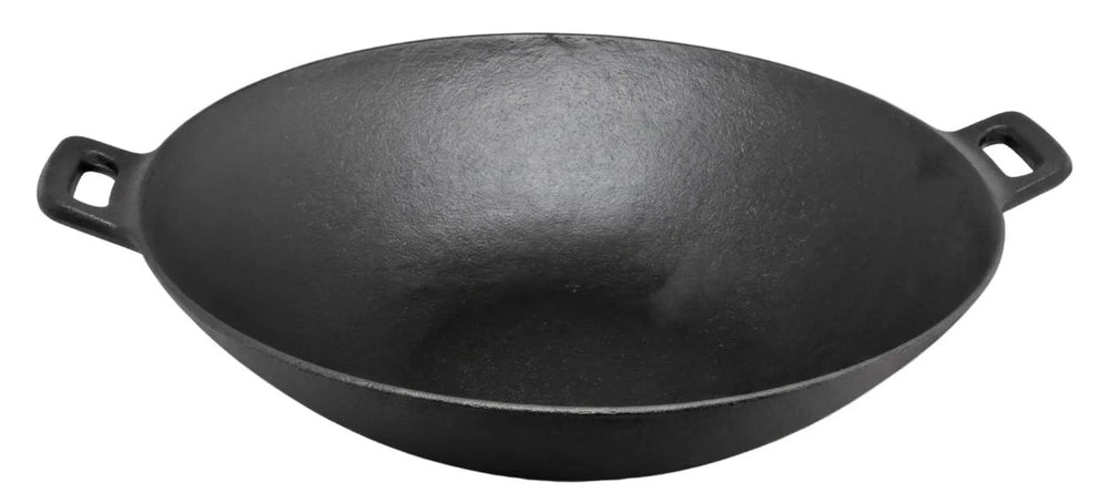 Blackwell Wokpfanne / Wadjan Gusseisen ø 32 cm / 3.3 Liter - geeignet für alle Wärmequellen - ohne anti-aanbaklaag
