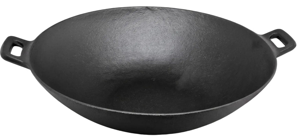 Blackwell Wokpfanne / Wadjan Gusseisen ø 36 cm / 6.5 Liter - geeignet für alle Wärmequellen - ohne anti-aanbaklaag