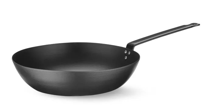 Blackwell Wokpfanne Carbonstahl ø 30 cm - geeignet für alle Wärmequellen - ohne anti-aanbaklaag