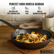 Blackwell Bratpfanne Carbonstahl Ø 26 cm – ohne Antihaftbeschichtung