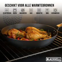 Blackwell Bratpfanne Carbonstahl Ø 26 cm – ohne Antihaftbeschichtung